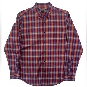 Banana Republic Luxe Flannel Grant Fit Men’s Button Up size Large